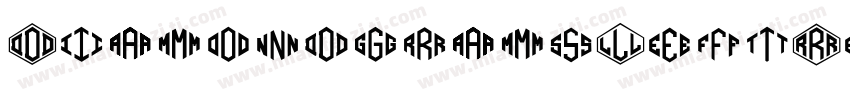 DiamondgramsLeftRegular字体转换