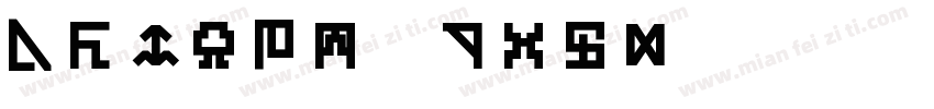 Aspect2-Bold字体转换