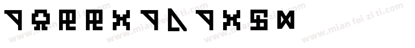 BennobaBold字体转换