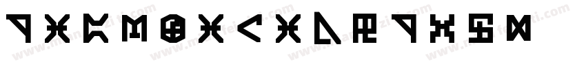 BigruixianBold字体转换