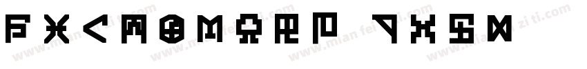 FixtureNC-Bold字体转换