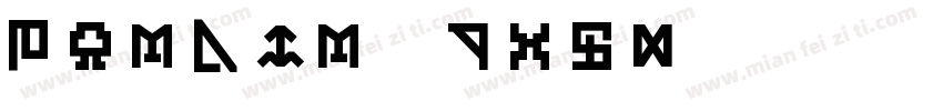 ceraPR0-Bold字体转换