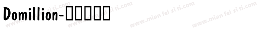 Domillion字体转换