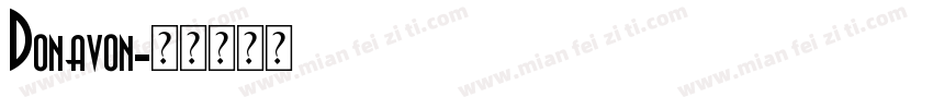 Donavon字体转换