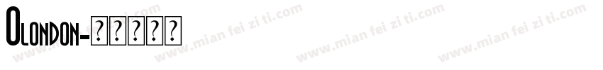Olondon字体转换