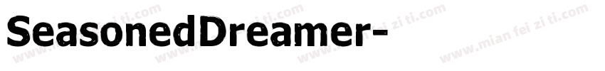SeasonedDreamer字体转换