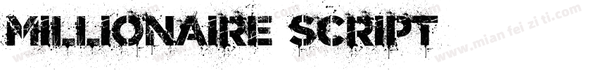 Millionaire_Script字体转换