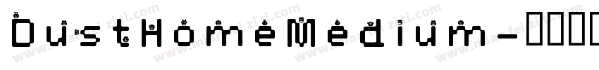 DustHomeMedium字体转换