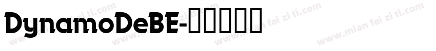 DynamoDeBE字体转换
