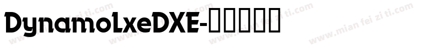 DynamoLxeDXE字体转换