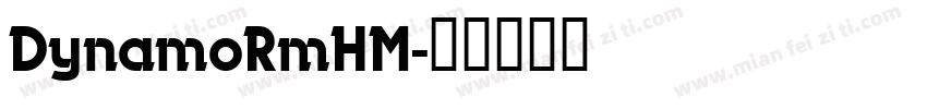 DynamoRmHM字体转换