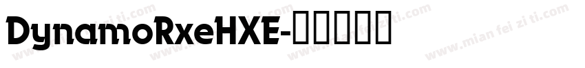 DynamoRxeHXE字体转换