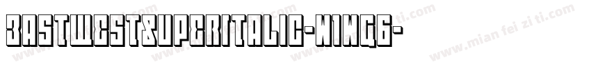 EastWestSuperItalic-w1wG6字体转换