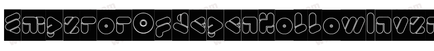 EmperorOfJapanHollowInverse-6rjx字体转换