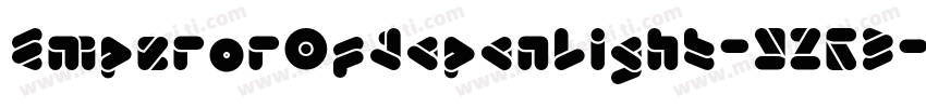EmperorOfJapanLight-926B字体转换