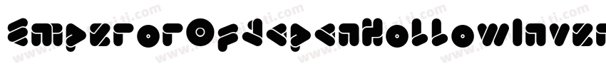 EmperorOfJapanHollowInverse-6rjx字体转换