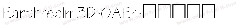 Earthrealm3D-0AEr字体转换