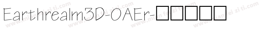 Earthrealm3D-0AEr字体转换