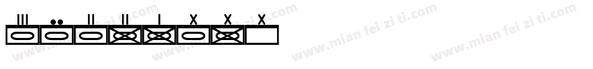 MILBAND字体转换