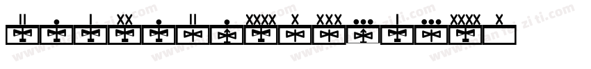 milpicsregular字体转换