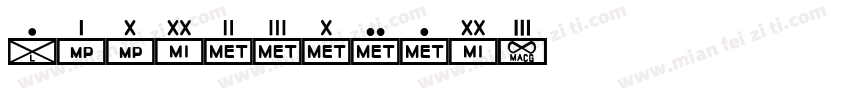 Milerstone字体转换