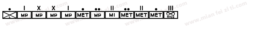 Millingborn字体转换