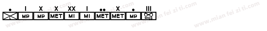 Milteaotf字体转换