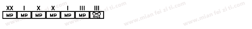 millik字体转换