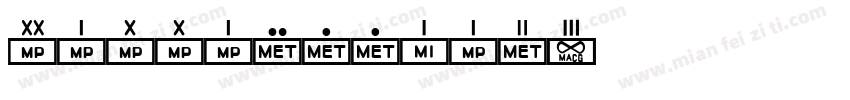 millionnair字体转换
