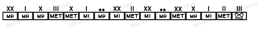 milstageregular字体转换