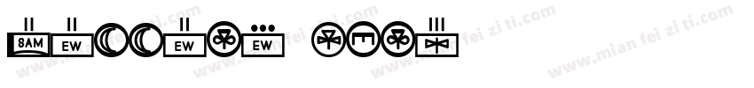 Millingborn字体转换