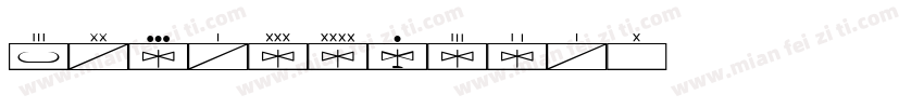 Milerstone字体转换