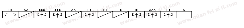 Millingborn字体转换