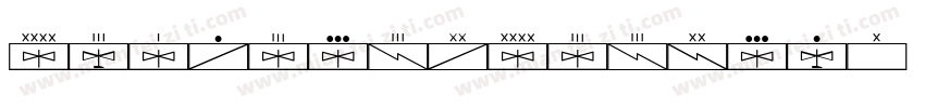 symbol_iso_alt字体转换