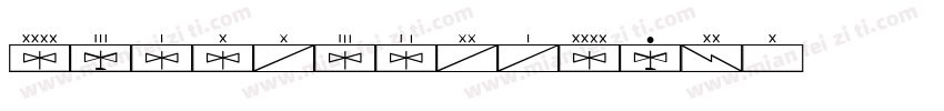 symphoniesta字体转换