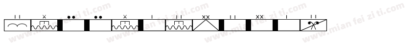 Millingborn字体转换