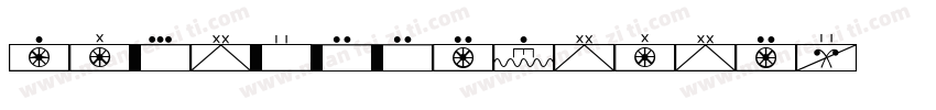 symbolltcbybt字体转换