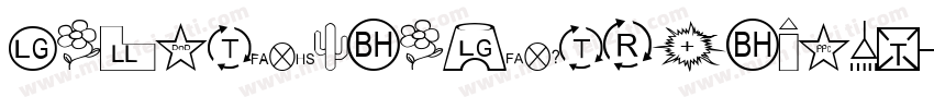 FZLANTY_ZHUNJW_GB1字体转换