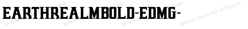 EarthrealmBold-Edmg字体转换