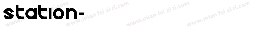 station字体转换