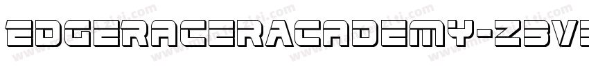 EdgeRacerAcademy-Z3v3字体转换