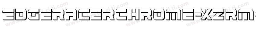 EdgeRacerChrome-xzrm字体转换
