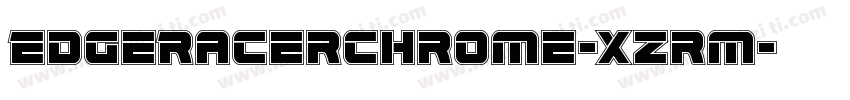 EdgeRacerChrome-xzrm字体转换