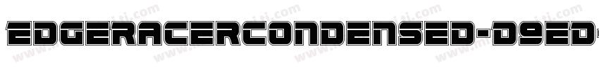 EdgeRacerCondensed-D9eD字体转换