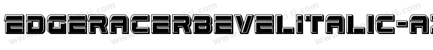 EdgeRacerBevelItalic-azXK字体转换