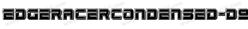 EdgeRacerCondensed-D9eD字体转换