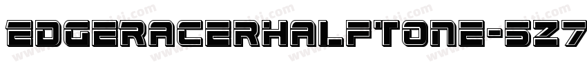 EdgeRacerHalftone-5Z7a字体转换