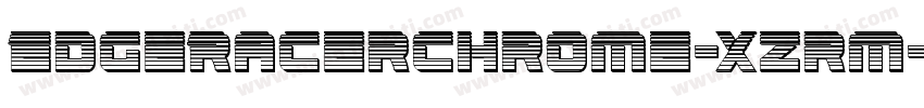 EdgeRacerChrome-xzrm字体转换