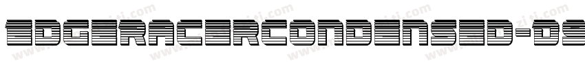 EdgeRacerCondensed-D9eD字体转换