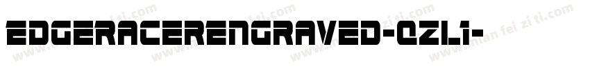EdgeRacerEngraved-qzl1字体转换